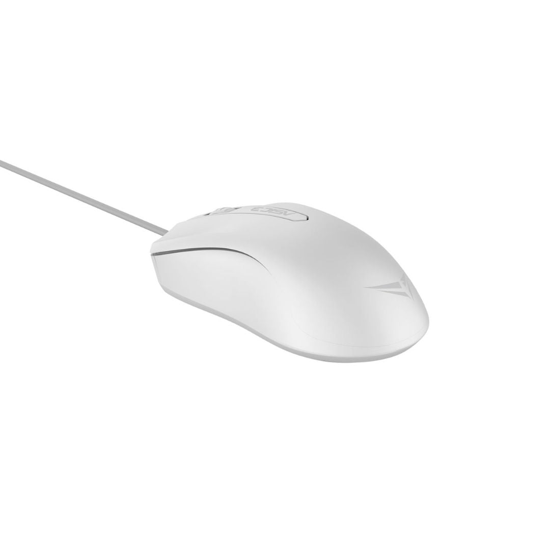Alcatroz Asic 3 (2021 Edition) Optical Wired Mouse - White - RetroguySA