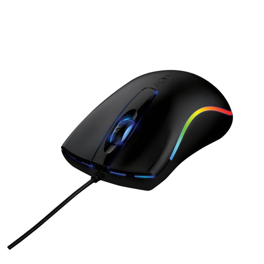 Alcatroz Asic 9 RGB FX Wired USB Mouse - Black - RetroguySA