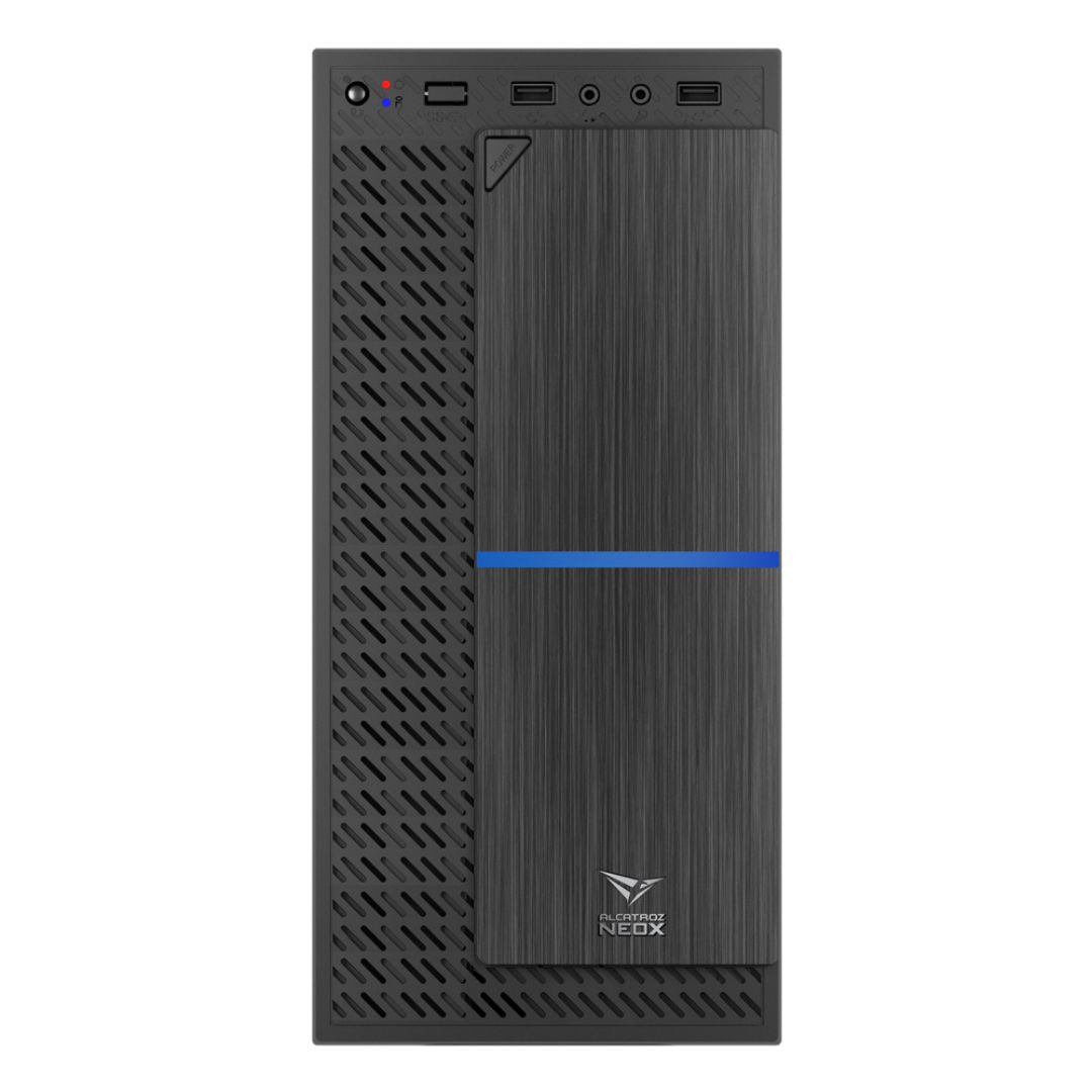 Alcatroz Azzura NeoX Micro - ATX Case with Magnum Pro 225 PSU - Blue - RetroguySA