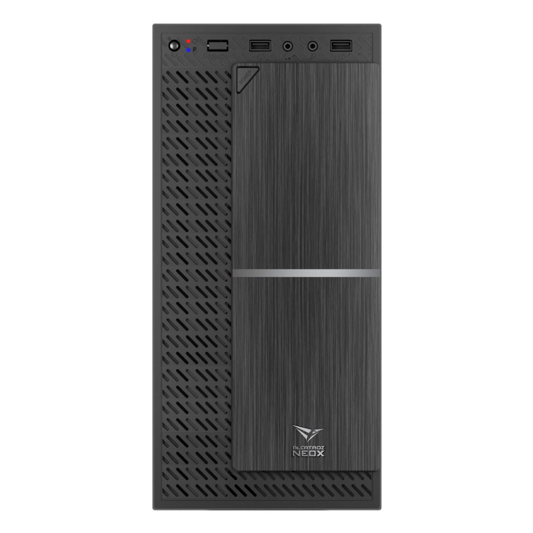 Alcatroz Azzura NeoX Micro - ATX Case with Magnum Pro 225 PSU - Gun Metal - RetroguySA
