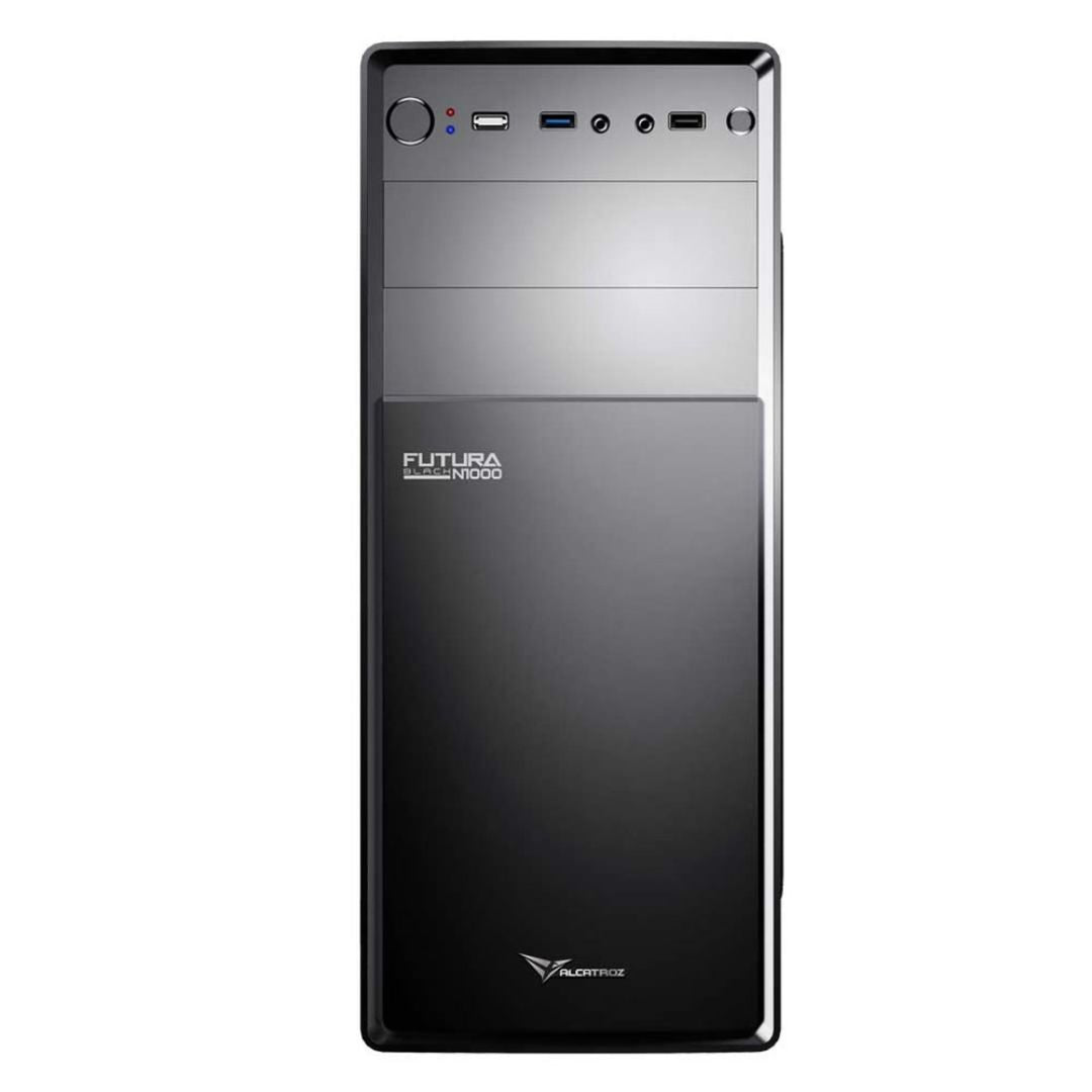 Alcatroz Futura N1000 ATX Case with Magnum Pro 225 PSU - Black - RetroguySA