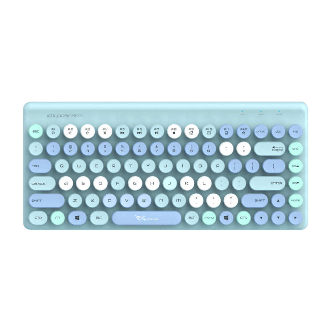 Alcatroz JellyBean A3000 Wireless and Bluetooth Combo - Aqua - RetroguySA