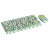 Alcatroz JellyBean A3000 Wireless and Bluetooth Combo - Crayon Green - RetroguySA