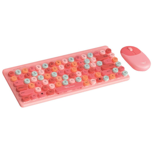 Alcatroz JellyBean A3000 Wireless and Bluetooth Combo - Crayon Pink - RetroguySA