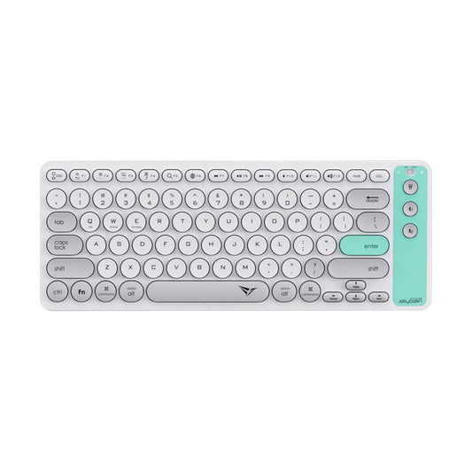 Alcatroz Jellybean Air Dock 2 Bluetooth and Wireless Keyboard - Winter White - RetroguySA