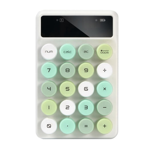 Alcatroz JellyBean Num A3 Bluetooth and Wireless Numpad - Crayon Green - RetroguySA