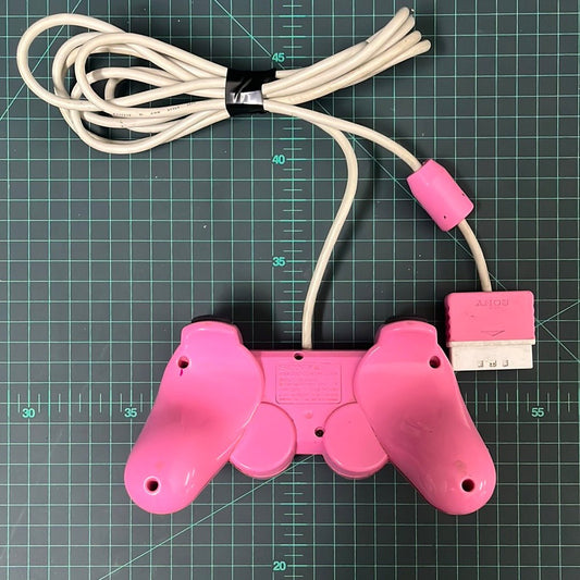 Analog Controller | Pink | Playstation 2 | PS2 | Accessories - RetroguySA
