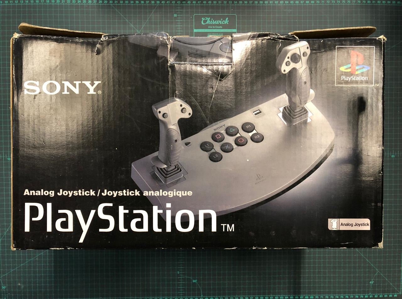 Analog Flight Dual / Twin Joystick Controller | Playstation 1 | PS1 | Accessories - RetroguySA