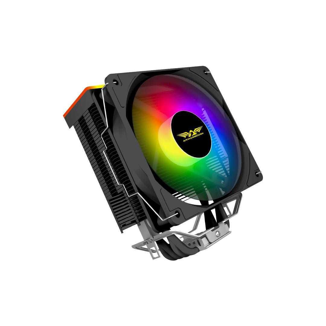 Armaggeddon Blizzard 2 ARGB CPU Cooler - Black - RetroguySA