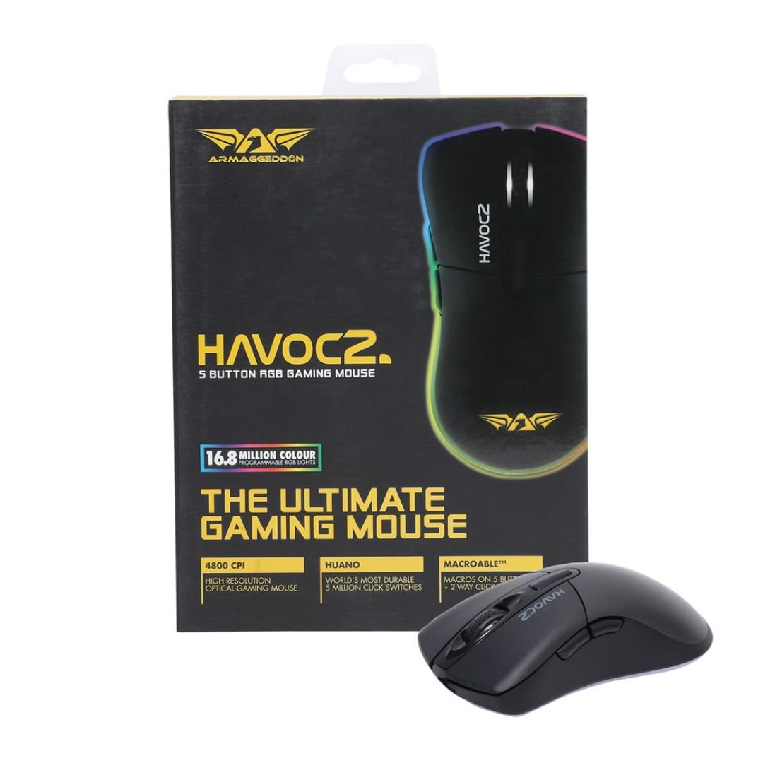 Armaggeddon HAVOC 2 Gaming Mouse - S Soviets - RetroguySA