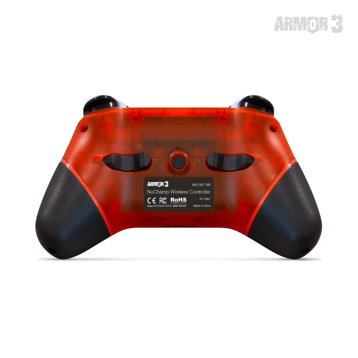 Armor3 NuChamp Wireless Switch Controller - Ruby Red - RetroguySA