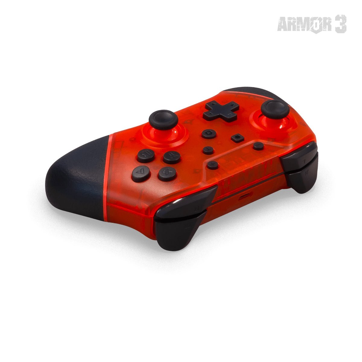 Armor3 NuChamp Wireless Switch Controller - Ruby Red - RetroguySA