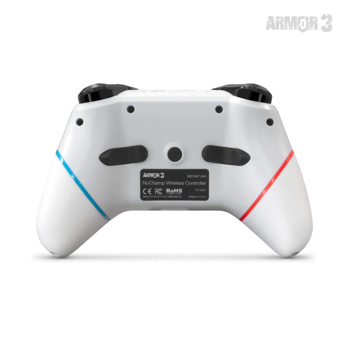Armor3 NuChamp Wireless Switch Controller - White - RetroguySA