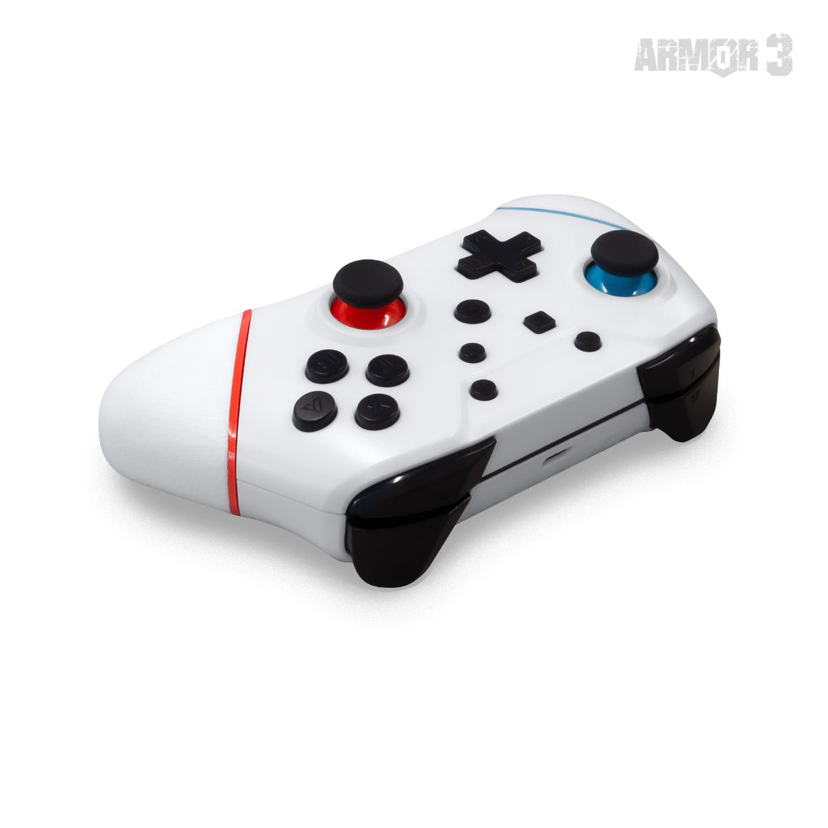 Armor3 NuChamp Wireless Switch Controller - White - RetroguySA