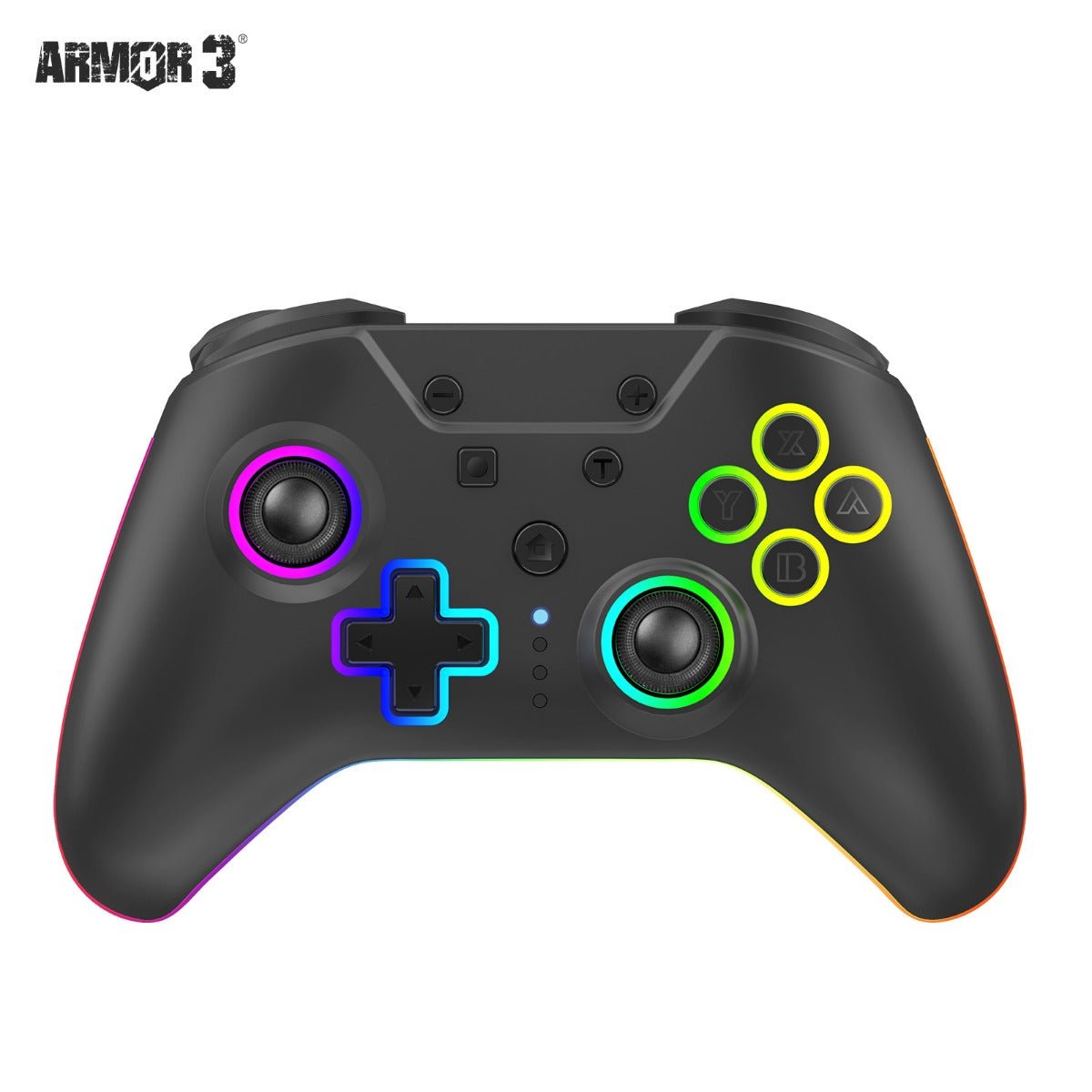Armor3 NuRival Wireless Hall Effect Stick Game Controller For Switch - Black - RetroguySA