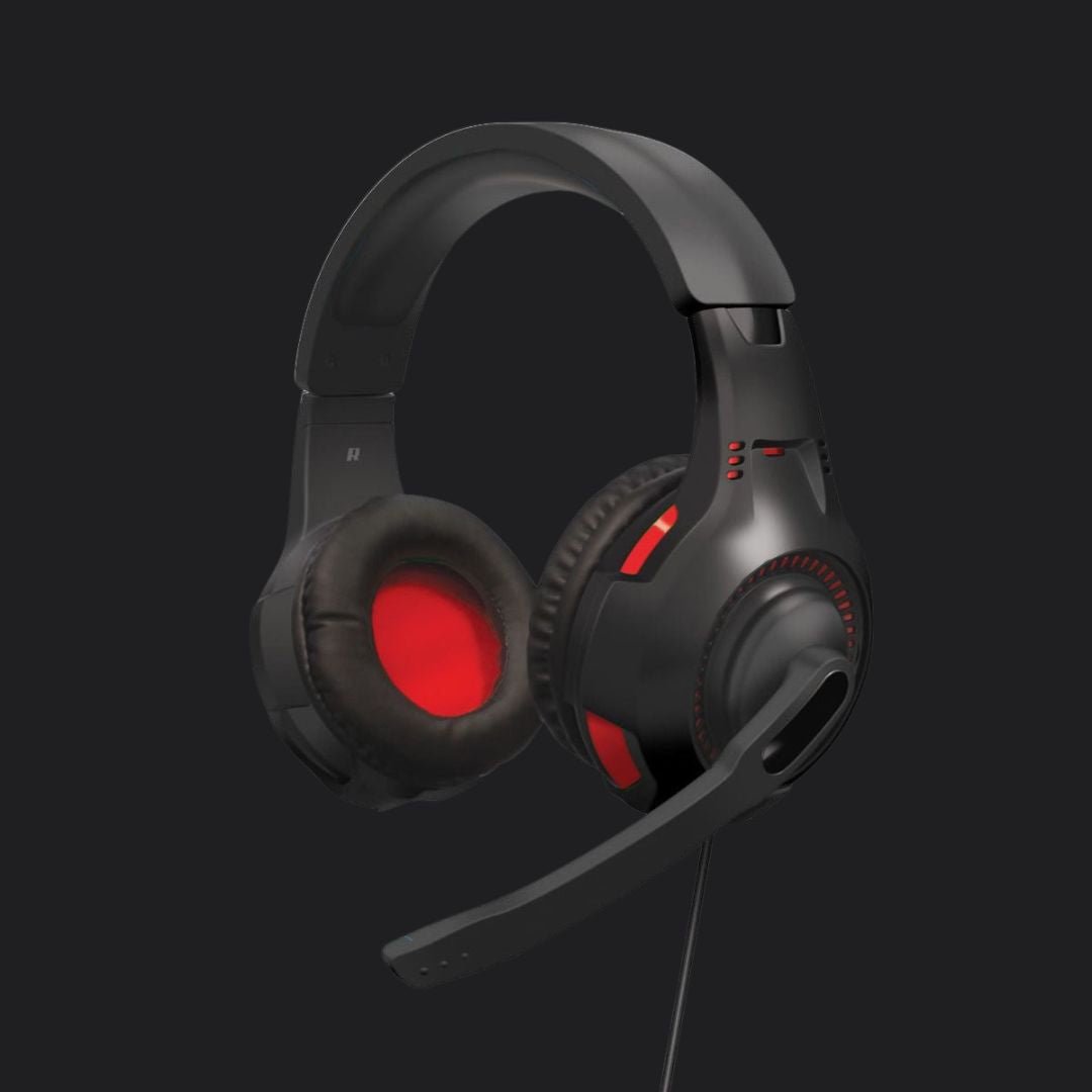 Armor3 SoundTac Universal Gaming Headset - Red - RetroguySA