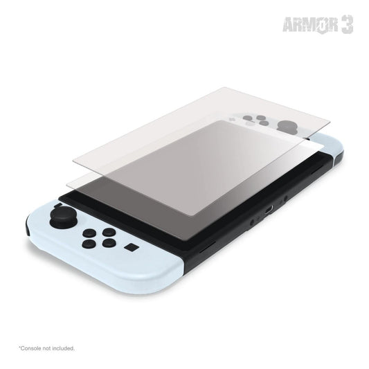 Armor3 Tempered Glass Screen Protector 2 Pack For Nintendo Switch OLED - RetroguySA