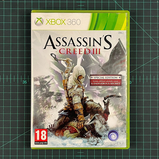 Assassin's Creed III (3): Special Edition | XBOX 360 | Used Game - RetroguySA