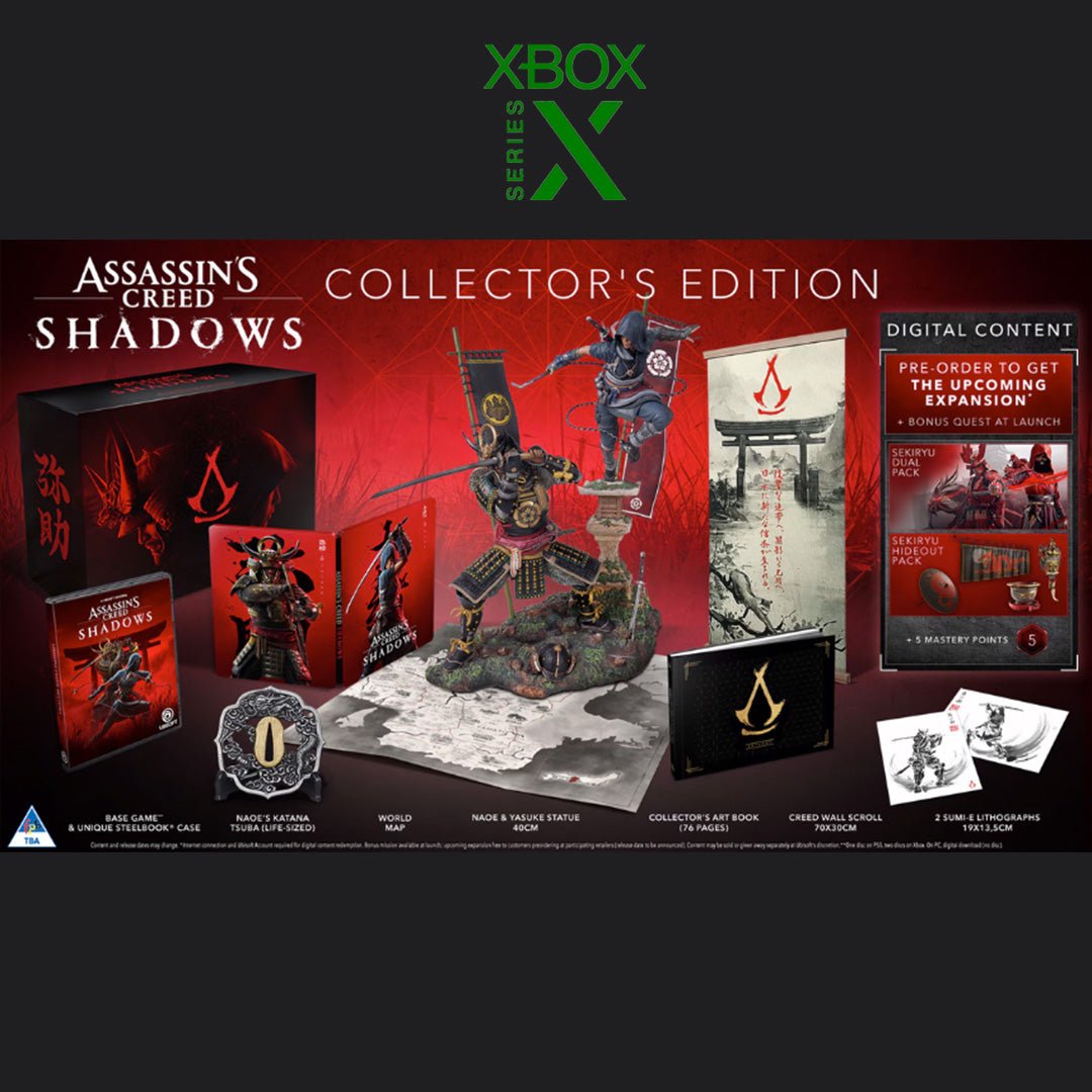 Assassin's Creed Shadows: Collector's Edition | XboxX | Xbox Series X - RetroguySA