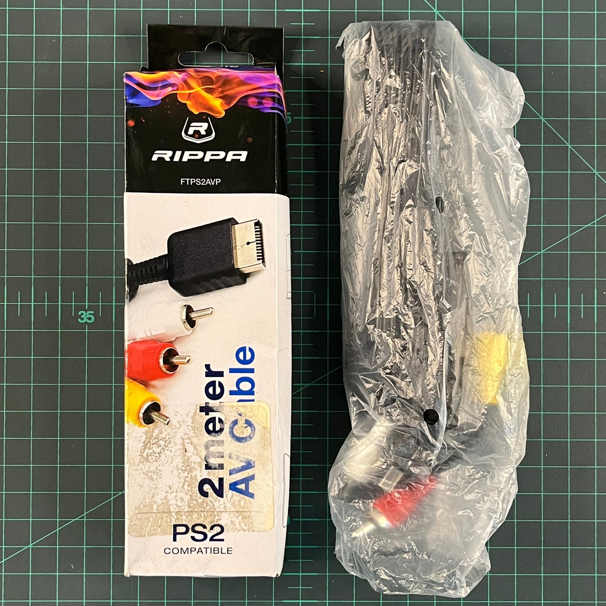 AV Cable | Generic 3rd Party | PS2 | Playstation 2 | New Accessories - RetroguySA