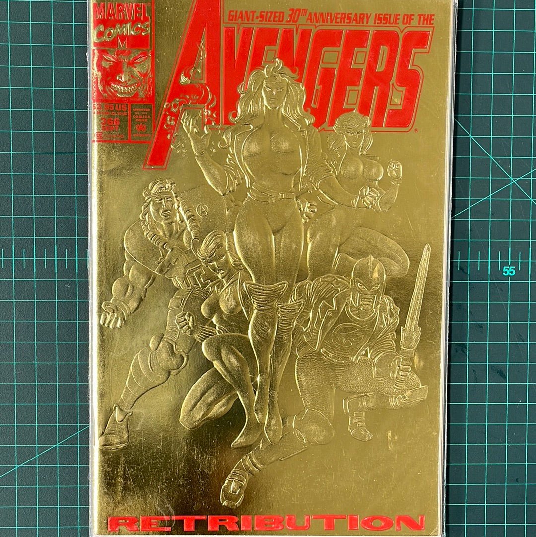 Avengers #366 | 1993 | Comic | Marvel | Gold Foil Cover | Comic Book - RetroguySA