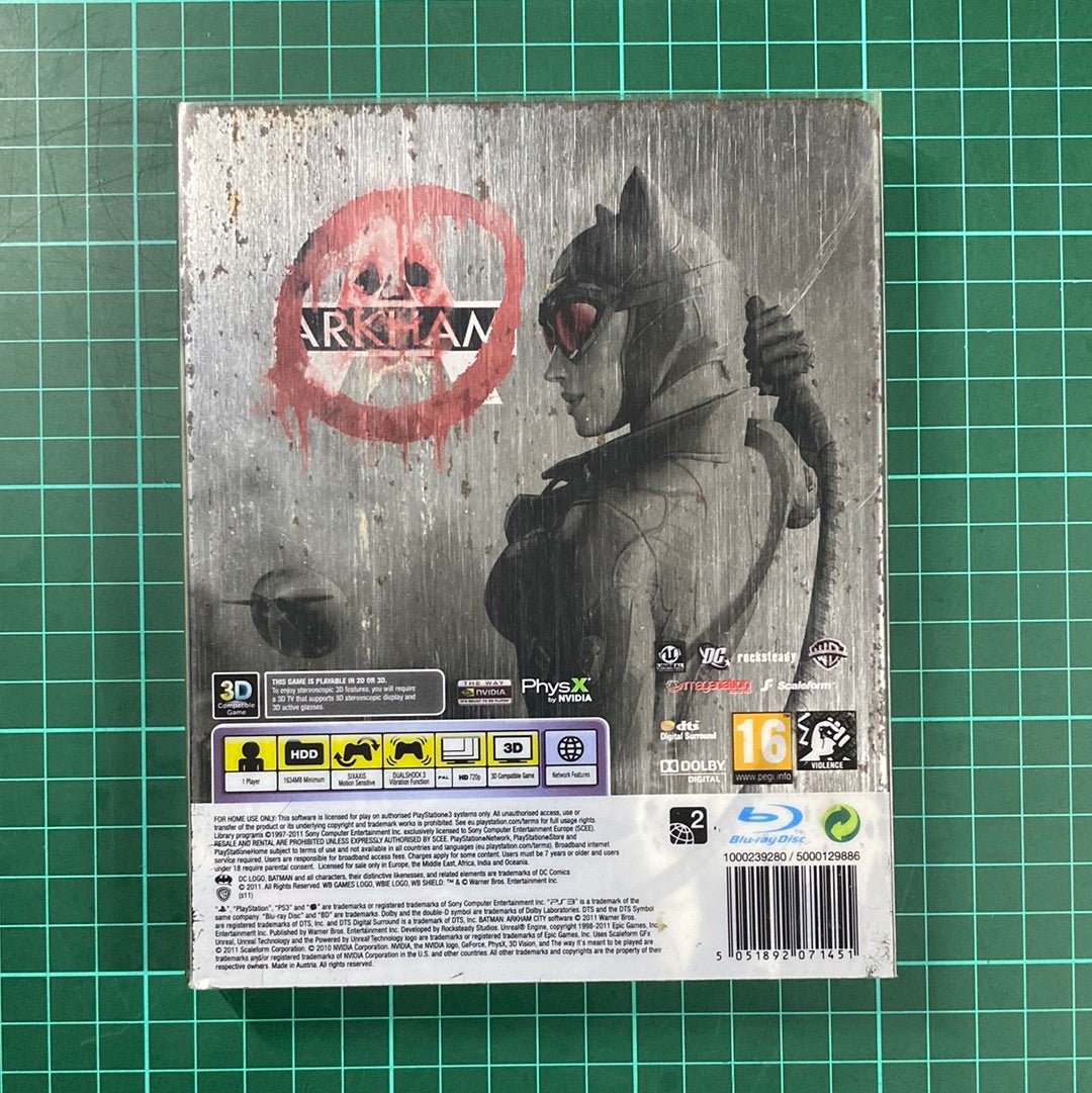 Batman : Arkham City | SteelBook | Playstation 3 | PS3 | Used Game - RetroguySA