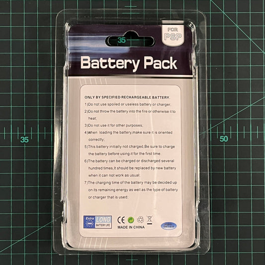 Battery Pack | Generic 3rd Party | PSP | Playstation Portable | Accessories - RetroguySA