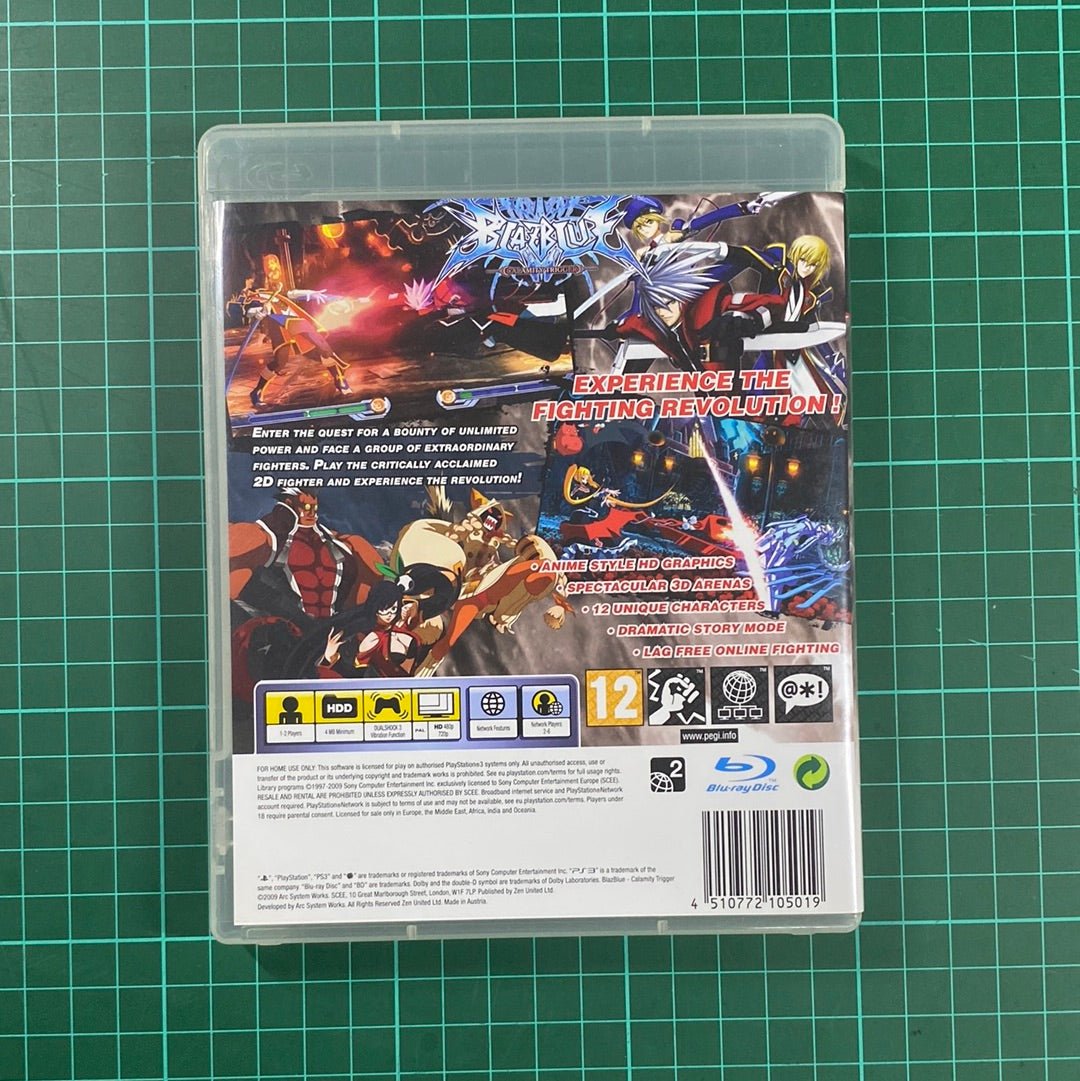 Blazblue: Calamity Trigger | Limited Edition | Box Set | PS3 | PlayStation 3 | Used Game - RetroguySA