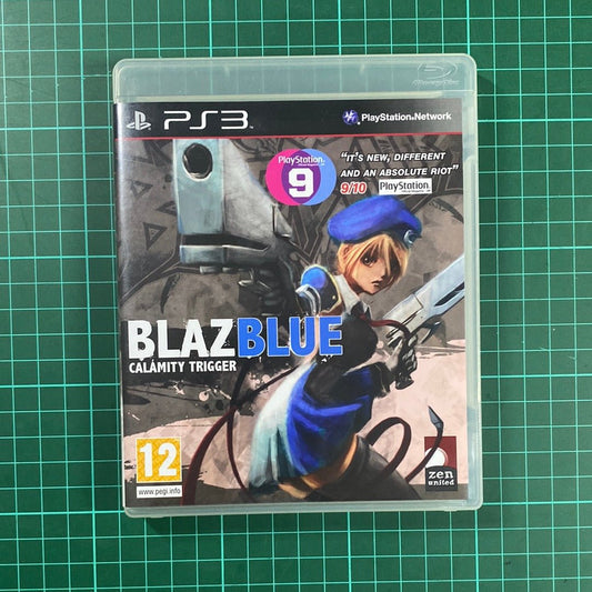 Blazblue: Calamity Trigger | Limited Edition | Box Set | PS3 | PlayStation 3 | Used Game - RetroguySA