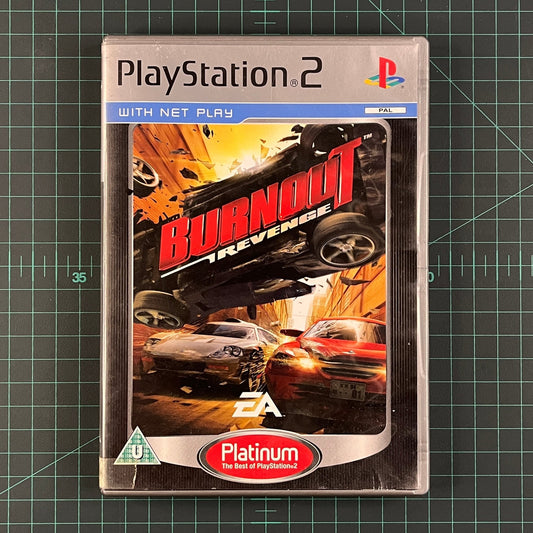 Burnout: Revenge | Platinum | PlayStation 2 | PS2 | Used Game - RetroguySA