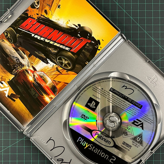 Burnout: Revenge | Platinum | PlayStation 2 | PS2 | Used Game - RetroguySA