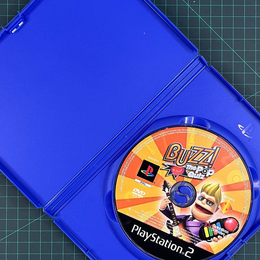 Buzz: The Pop Quiz | PS2 | Playstation 2 | Used Game | No manual - RetroguySA