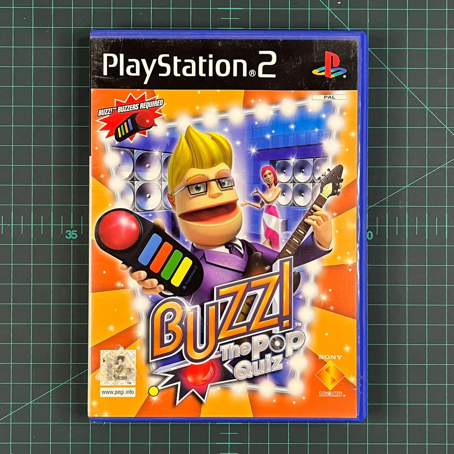 Buzz: The Pop Quiz | PS2 | Playstation 2 | Used Game | No manual - RetroguySA