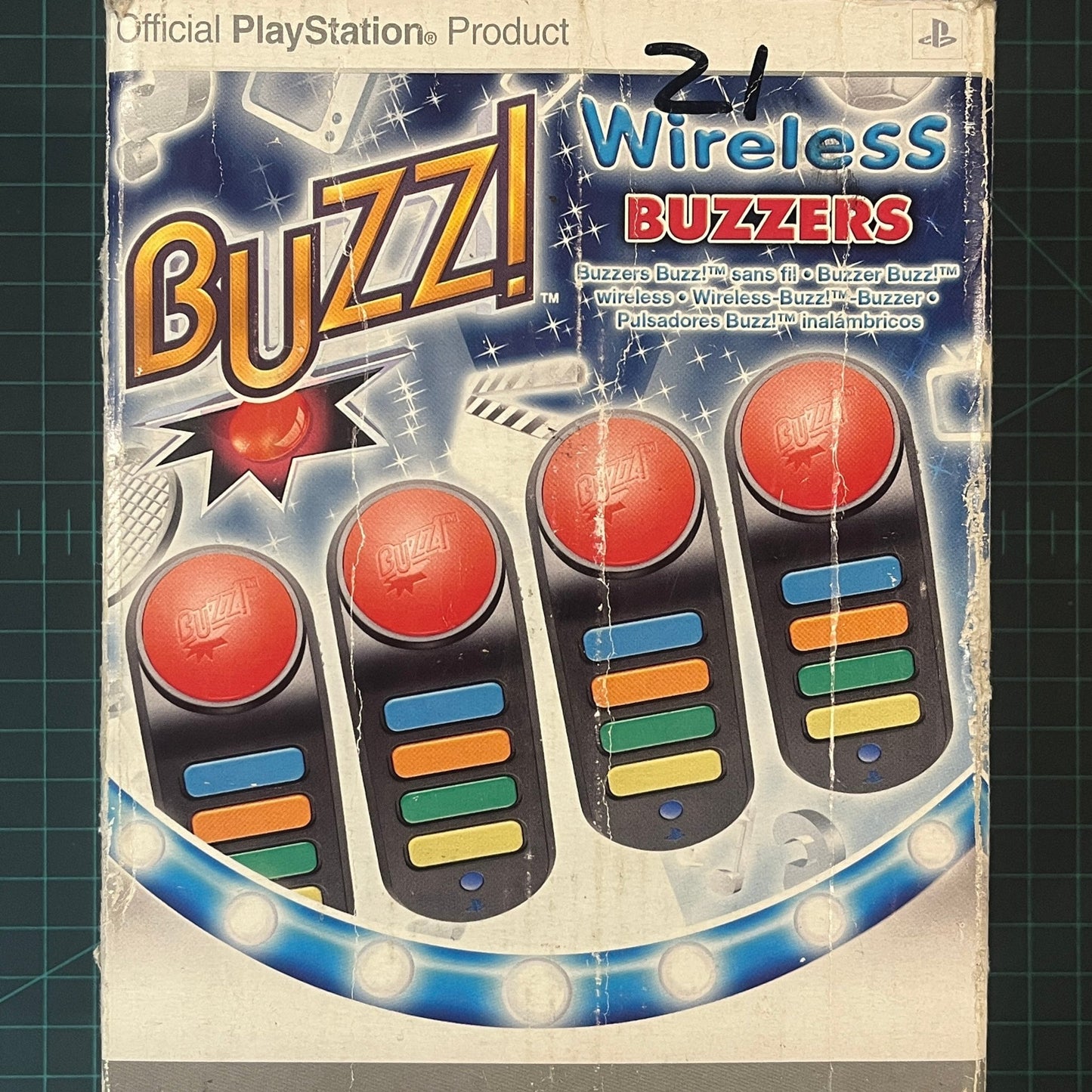 Buzz Wireless Quiz TV Buzzers | Playstation 3 | PS3 | | Accessories - RetroguySA
