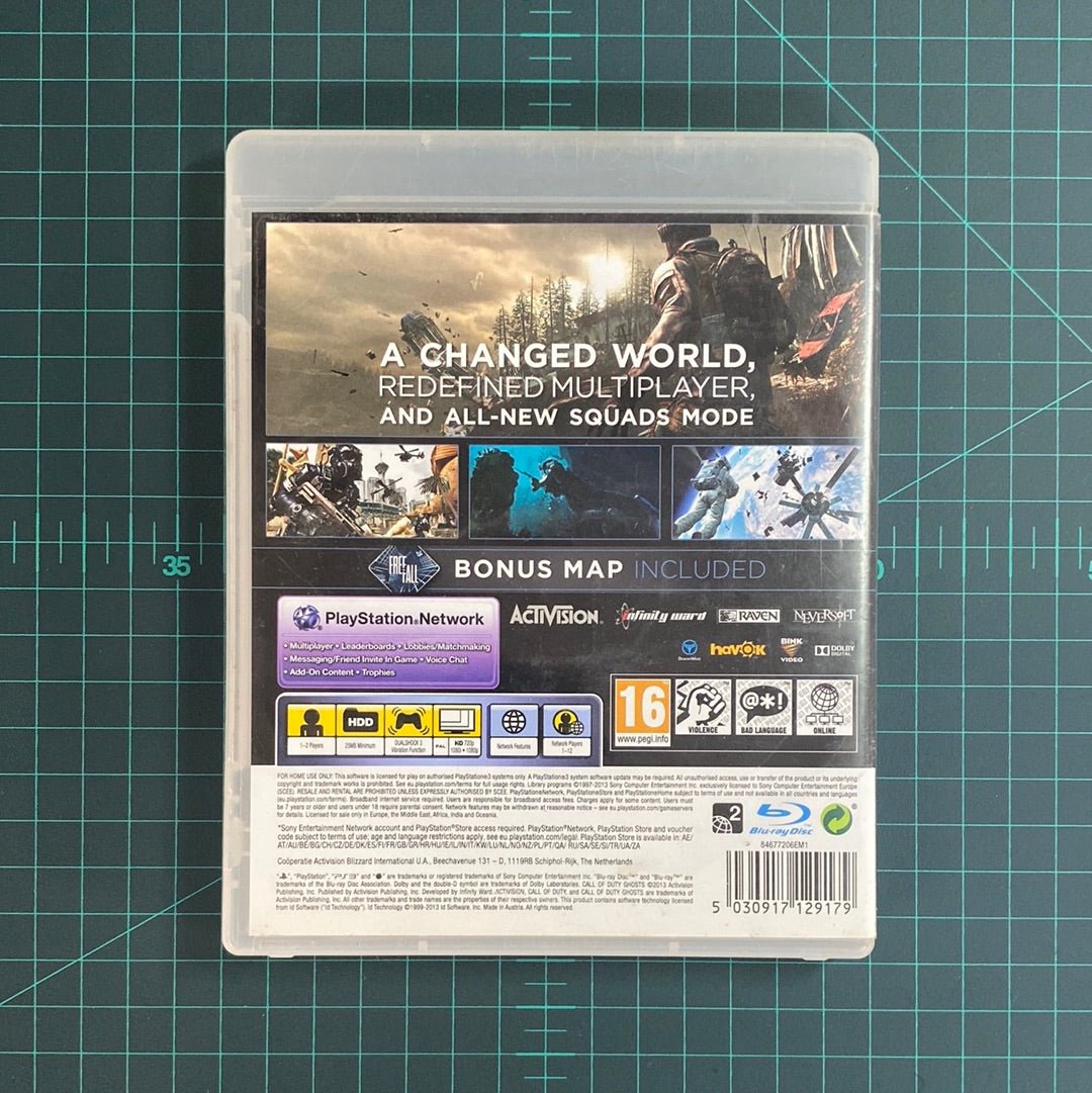 Call of Duty: Ghosts: Limited Edition | PlayStation 3 | PS3 | Used Game - RetroguySA