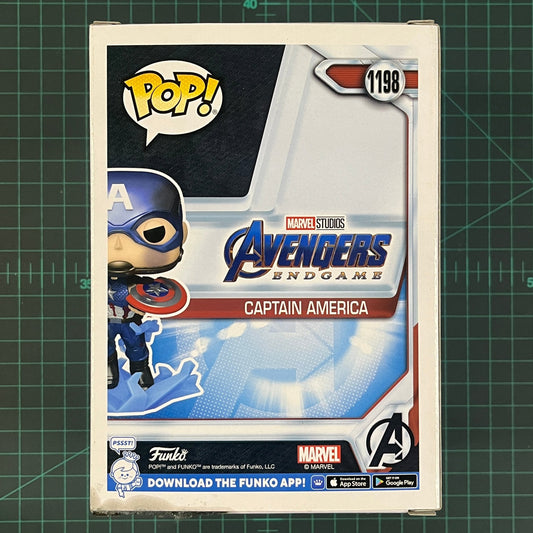 Captain America | #1198 | Funko Special Edition | Comic - Con Cape Town 2023 Limited Edition | Funko Pop | Collectible | In DMG Box - RetroguySA
