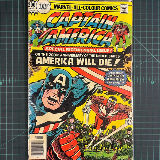 Captain America #200 | 1976 | Comic | Marvel | Comic Book - RetroguySA