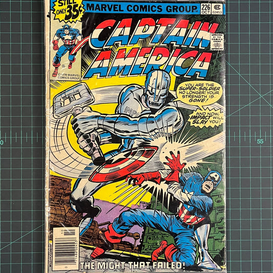 Captain America #226 | 1978 | Comic | Marvel | Comic Book - RetroguySA