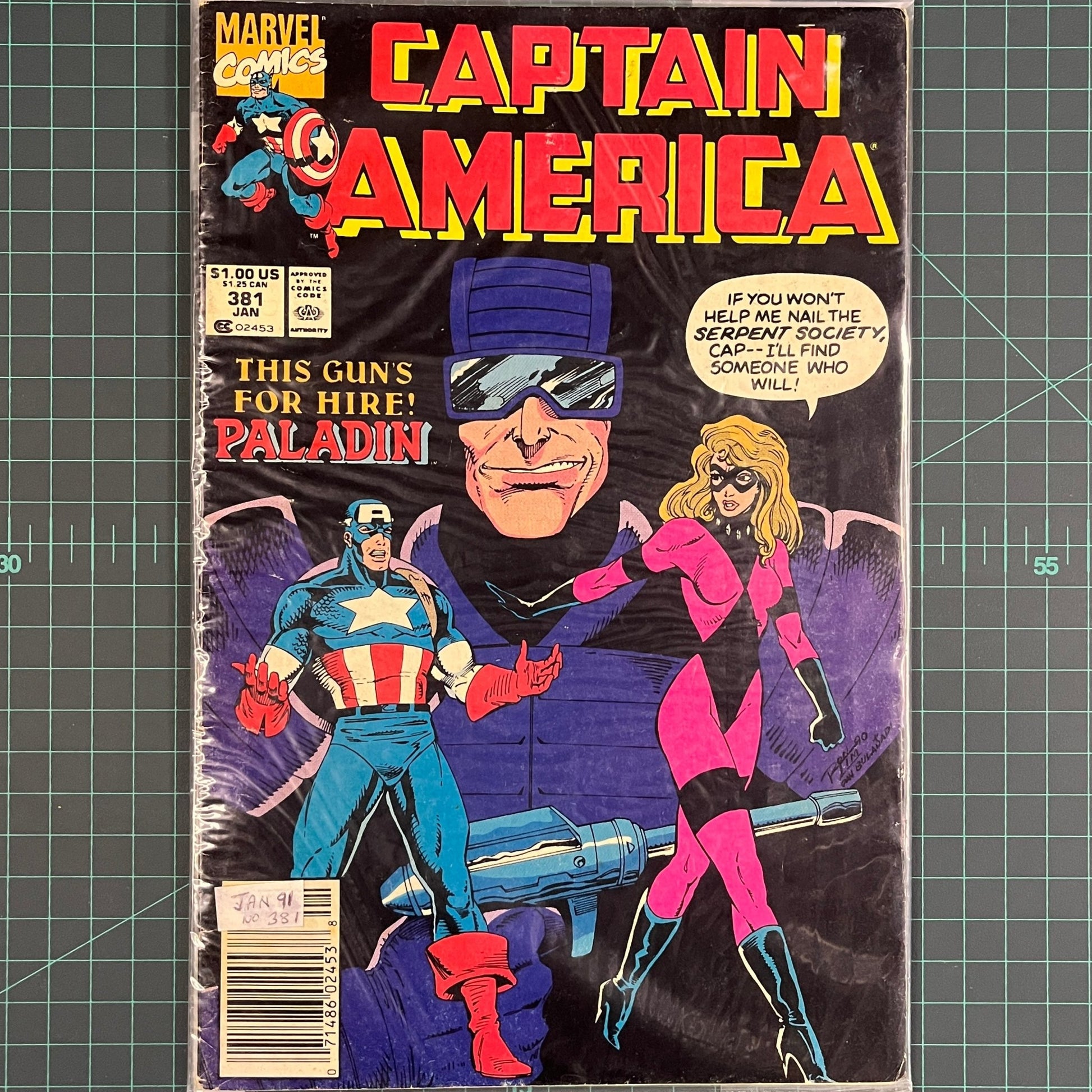 Captain America #381 | 1991 | Comic | Marvel | Comic Book - RetroguySA