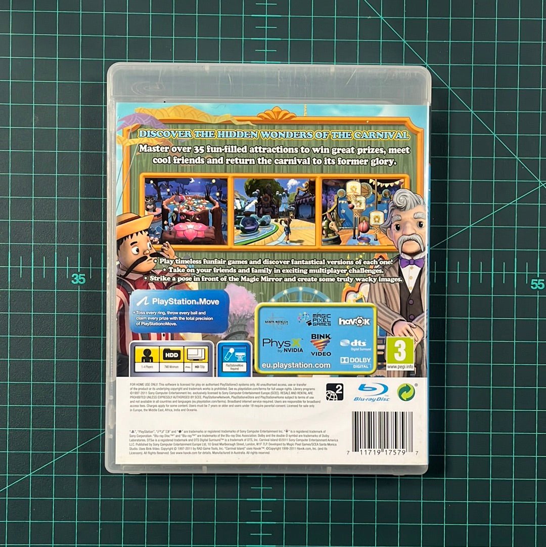 Carnival Island | PlayStation 3 | PS3 | Used game - RetroguySA