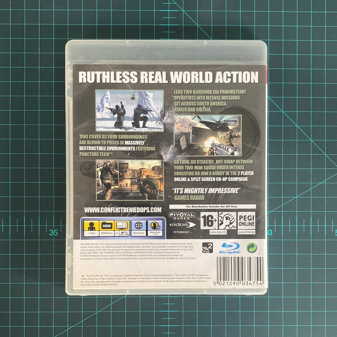 Conflict: Denied Ops | PS3 | PlayStation 3 | Used Game - RetroguySA