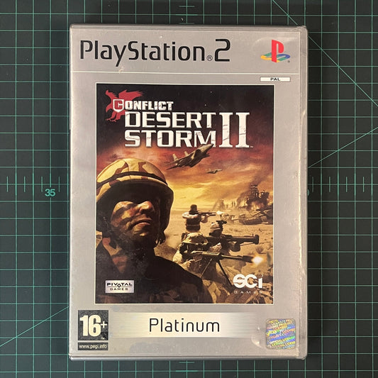 Conflict Desert Storm II (2) | PlayStation 2 | Platinum | PS2 | Used Game - RetroguySA