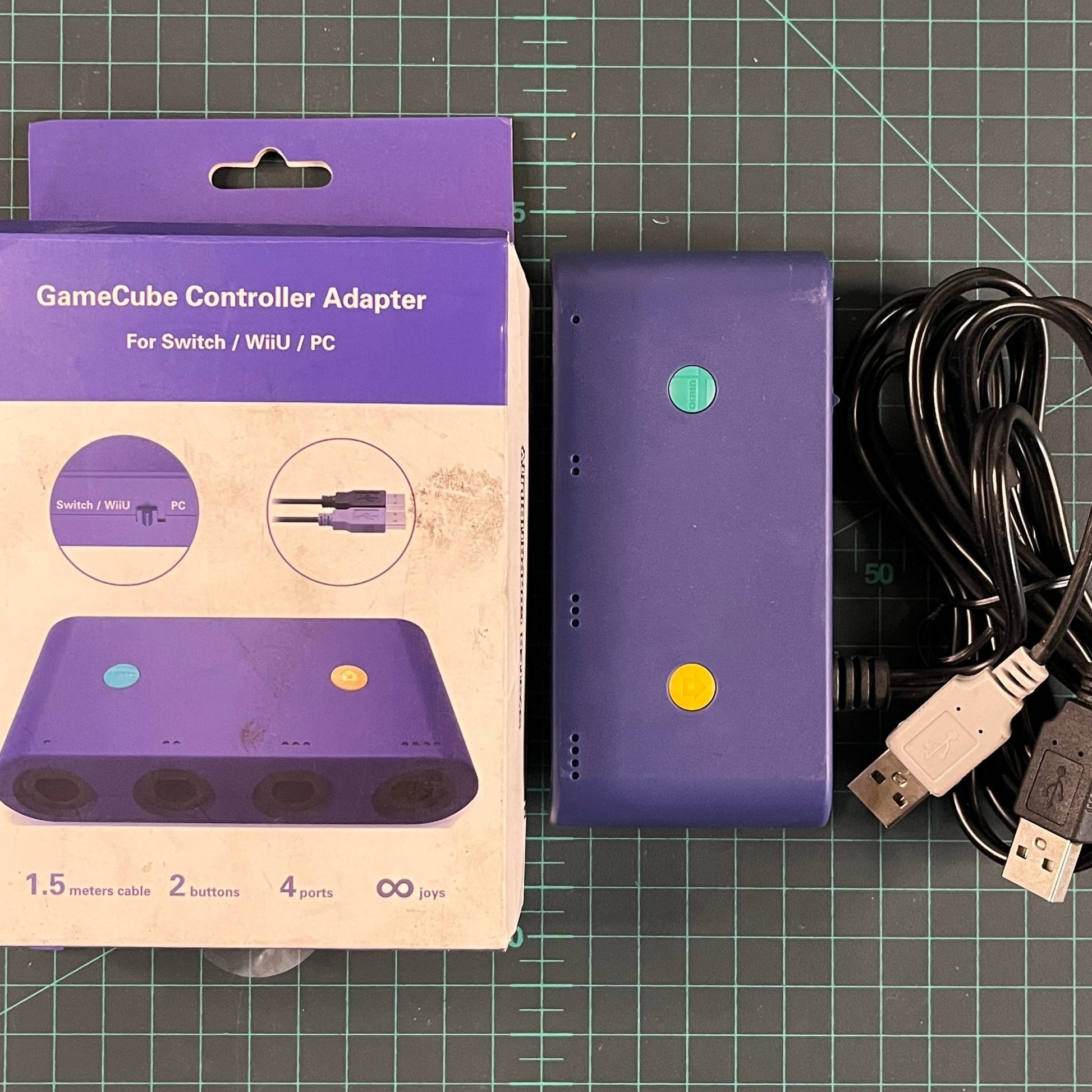 Controller Adapter | USB | Generic 3rd Party | Nintendo Switch | WiiU | PC | Pre - Owned Accessories - RetroguySA