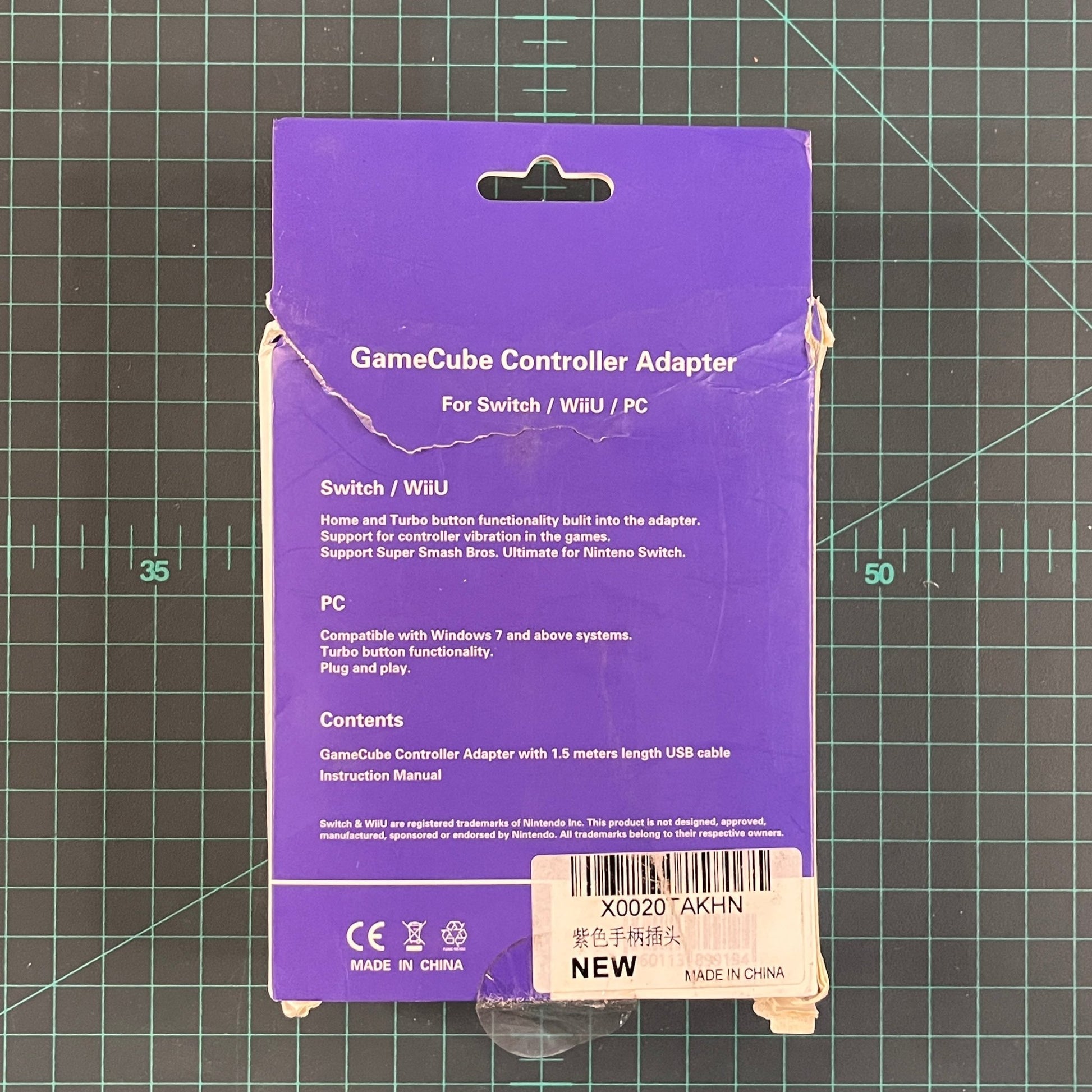 Controller Adapter | USB | Generic 3rd Party | Nintendo Switch | WiiU | PC | Pre - Owned Accessories - RetroguySA