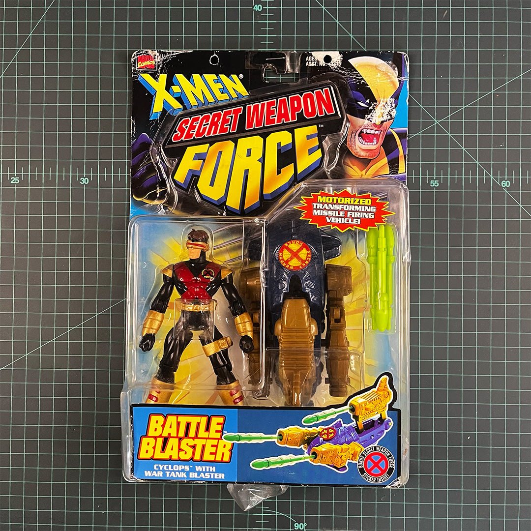 Cyclops | X - Men: Secret Weapon Force Battle Blaster | 1998 | Toy Biz | Figurine | Collectible | Toy | New Sealed - RetroguySA