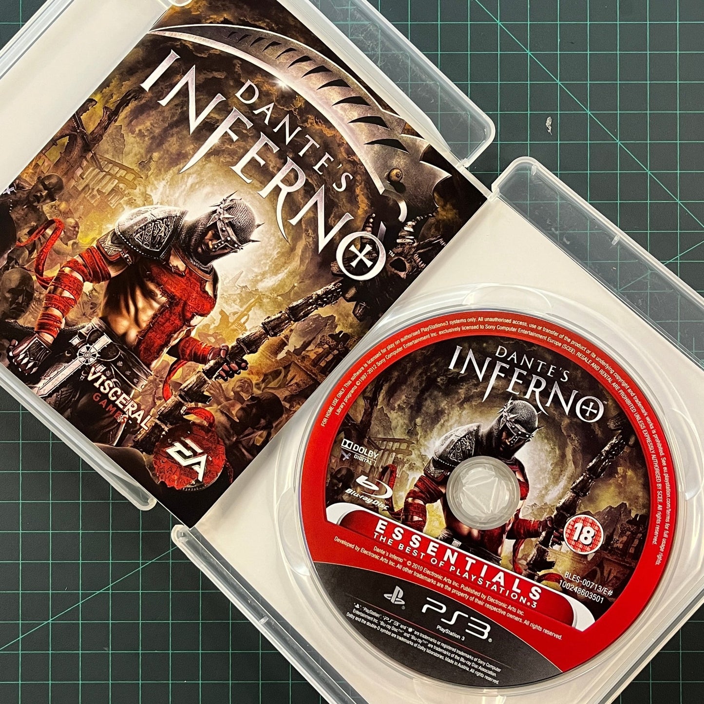 Dante's Inferno | Essentials | PS3 | Playstation 3 | Used Game - RetroguySA