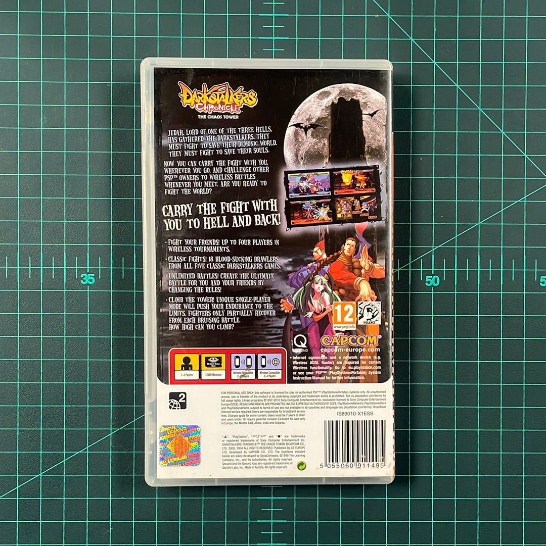 Darkstalker's Chronicles: The Chaos Tower | PSP | Essentials | Used game - RetroguySA