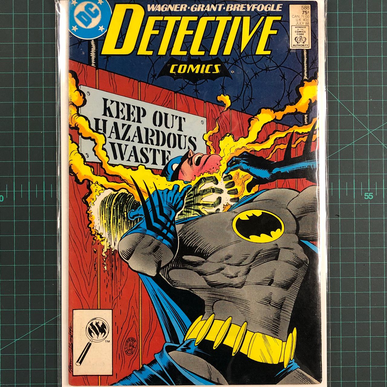 Detective Comics 588 | 1988 | Comic | DC | Comic Book - RetroguySA