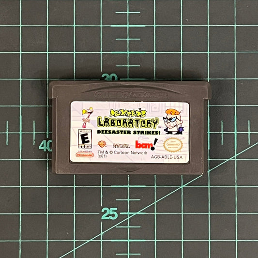 Dexter's Laboratory Deesaster Strikes | Nintendo Gameboy Advance | Game Boy Advance - RetroguySA