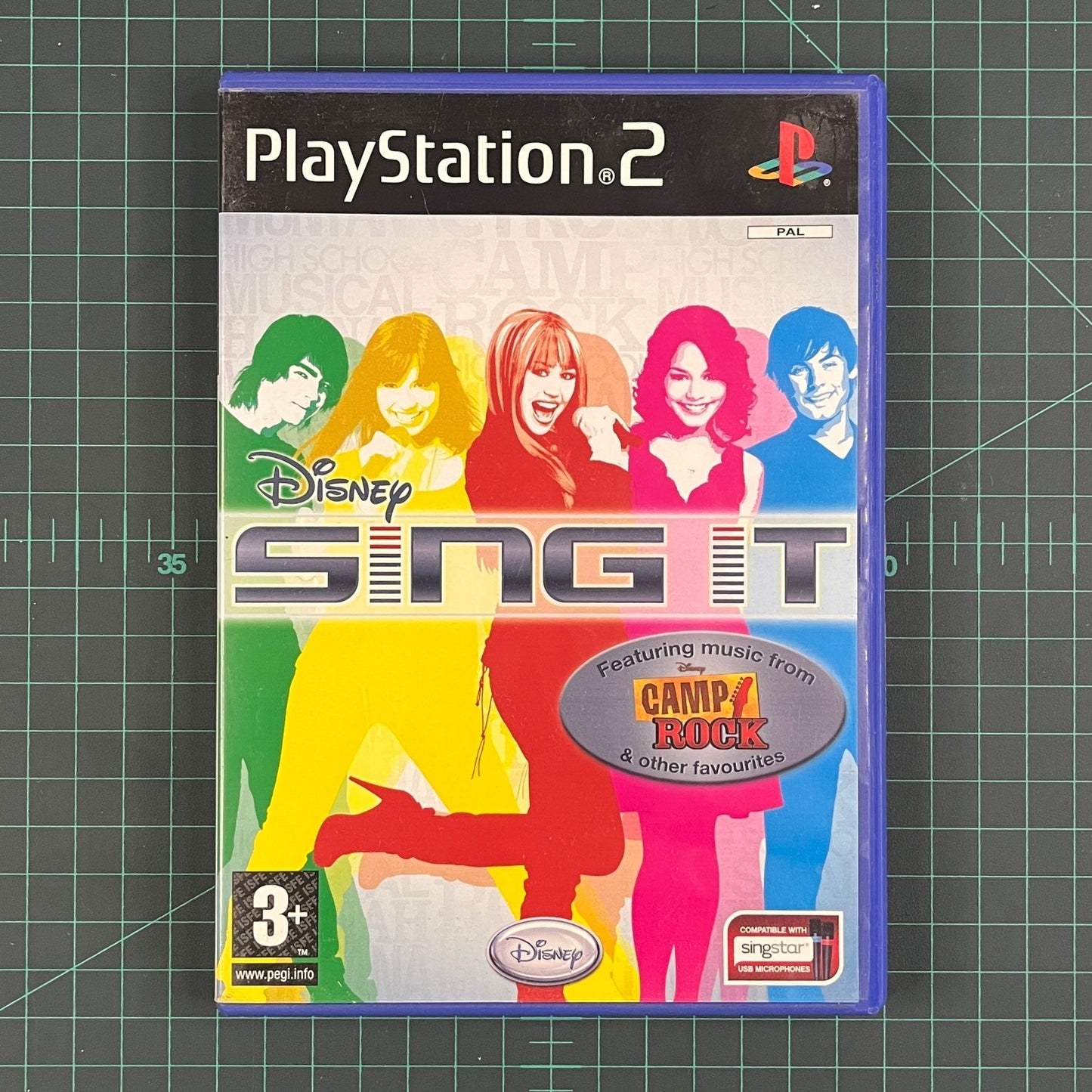 Disney Sing It: Feat Camp Rock | PS2 | PlayStation 2 | Used Game | No Manual - RetroguySA